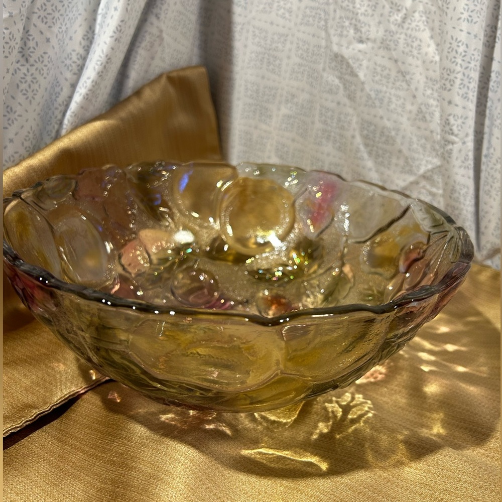 Waltherglas Colored Fruit Glass Bowl